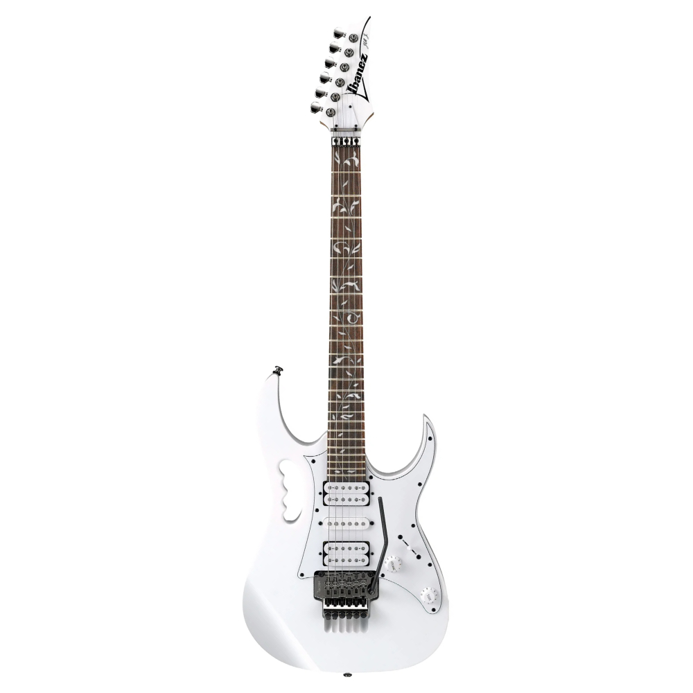 Ibanez jem jr mod スティーブヴァイ IBANEZ JEM JR-WH Steve Vai Jem Junior - Quantum HSH Beyaz Elektro
